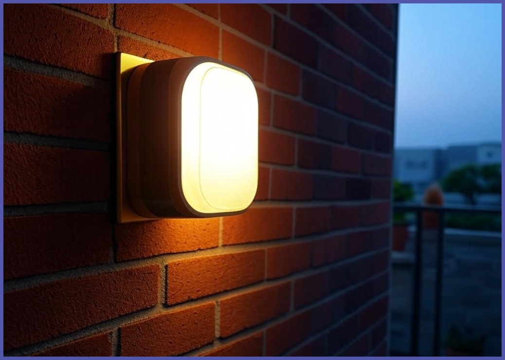 LED 바니 사각 20W 현관 센서등 베란다조명, 1개, 골드바디