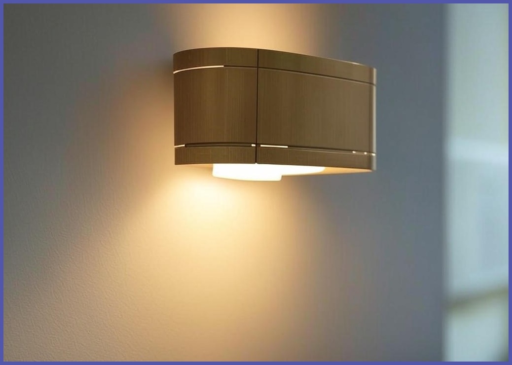 new 갤러리그림 LED 벽등조명 브론즈 8W 3.5K 주백색 - 이미지 1