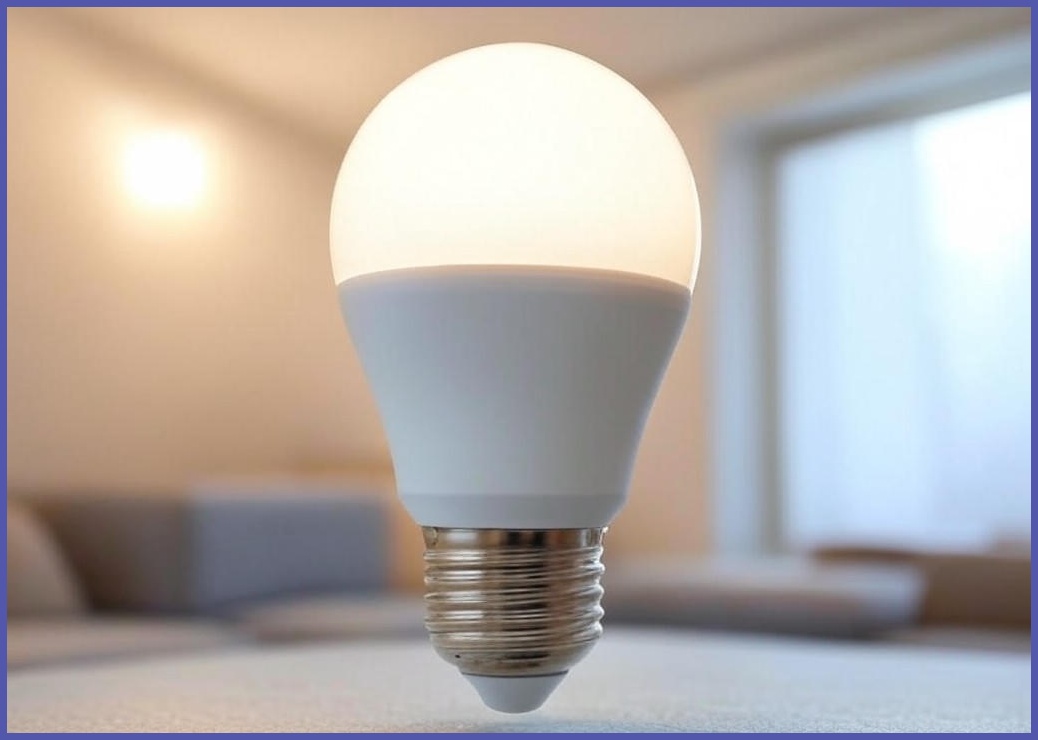 번개표 LED 전구 12W 화이트 - 이미지 1